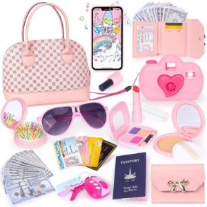 Play Purse for Little Girls, 35PCS Toddler Purse
