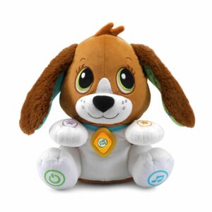 LeapFrog Speak and Learn Puppy, Plush Dog with Talk-Back Feature
