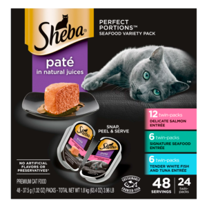 SHEBA Wet Cat Food Pate Variety Pack