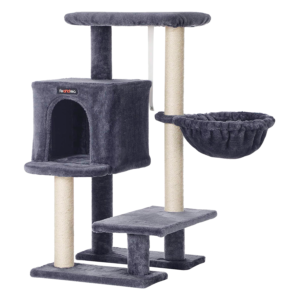 Feandrea Cat Tree, Small Cat Tower
